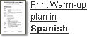 Print Wrap-up Plan in English
