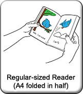 Regulat-sized Reader (A4 folded in half)