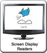 Screen Display Readers